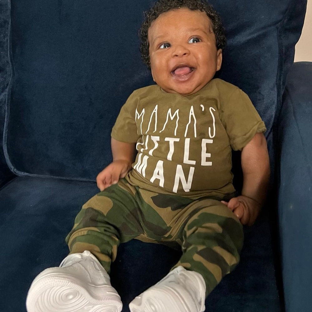 Mamas Little Man Pants Set